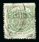 Stamp of Samoa Samoa 1877-80 Express issue mint and used study collection