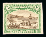 Stamp of Jamaica Jamaica 1921 3d Landing of Columbus imperf proof