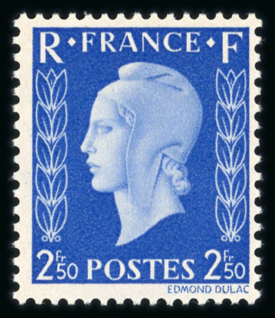Stamp of France » Émissions à partir de 1900 1942, Marianne de Dulac Y&T n°701A/701C + 701D/701F,