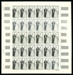 Stamp of Colonies françaises » Monaco 1954-1992, dans un classeur pour feuilles, exceptionnel