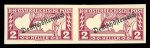 Stamp of Austria » Deutsch-Österreich Austria Österreich 1919 Eilmarken 2H und 5H in UNGEZÄHNTEN ungebrauchten Paaren