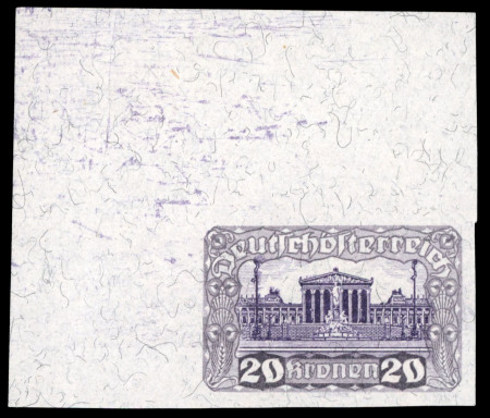 Stamp of Austria » Deutsch-Österreich Austria Österreich 1919-21 Regenbogenserie - Partie von ca. 45 Werten (incl. einiger Paare)