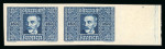 Stamp of Austria » 1st. Republic Austria Österreich 1922-24 Flugpost Kressflug in UNGEZÄHNTEN Paaren