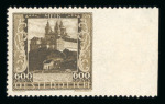 Stamp of Austria » 1st. Republic Austria Österreich 1923 Landeshauptstädte 600K rechts ungezähnt, **