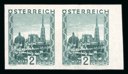 Stamp of Austria » 1st. Republic Austria Österreich 1929-30 Grosse Landschaft -  kpl. Satz UNGEZÄHNT