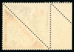 Stamp of Colonies françaises » Monaco 1956, taxe surchargé Maury n°491A/492A, paire des non-émis