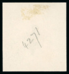 Stamp of North Borneo 1909-23 group of 10 vignette die proofs in black on wove paper