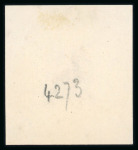Stamp of North Borneo 1909-23 group of 10 vignette die proofs in black on wove paper