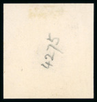 Stamp of North Borneo 1909-23 group of 10 vignette die proofs in black on wove paper
