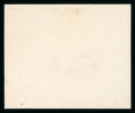 Stamp of North Borneo 1909-23 group of 10 vignette die proofs in black on wove paper