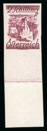 Stamp of Austria » 1st. Republic Austria Österreich 1925-27 Ziffernserie kpl. UNGEZÄHNT *