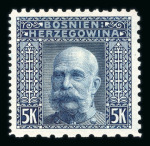 Stamp of Bosnia and Herzegovina » Austrian Post Offices Bosnia Bosnien-Herzegowina 1906, Landschaftsbilder