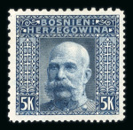 Stamp of Bosnia and Herzegovina » Austrian Post Offices Bosnia Bosnien-Herzegowina 1906, Landschaftsbilder