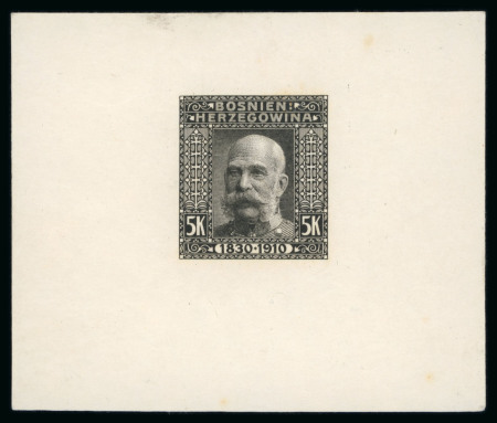 Stamp of Bosnia and Herzegovina » Austrian Post Offices Bosnia Bosnien-Herzegowina 1910, 80. Geburtstag KFJ