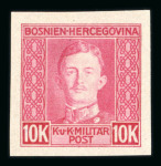 Stamp of Bosnia and Herzegovina Bosnia Bosnien-Herzegowina 1917, Kaiser Karl