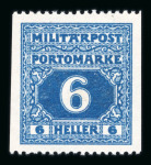 Stamp of Bosnia and Herzegovina » Austrian Post Offices Bosnia, Bosnien-Herzegowina 1916, Portomarken
