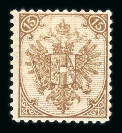 Stamp of Bosnia and Herzegovina » Austrian Post Offices Bosnia, Bosnien-Herzegowina, 1879 Steindruck 15Kr