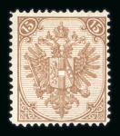 Stamp of Bosnia and Herzegovina » Austrian Post Offices Bosnia, Bosnien-Herzegowina, 1879 Steindruck 15Kr