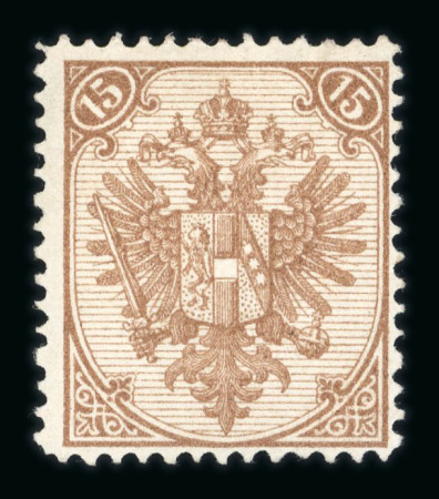 Stamp of Bosnia and Herzegovina » Austrian Post Offices Bosnia, Bosnien-Herzegowina, 1879 Steindruck 15Kr