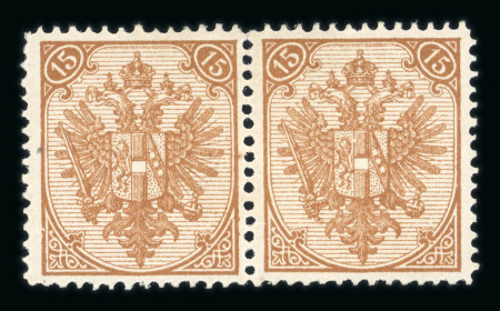 Stamp of Bosnia and Herzegovina » Austrian Post Offices Bosnia, Bosnien-Herzegowina, 1879 Steindruck 15Kr