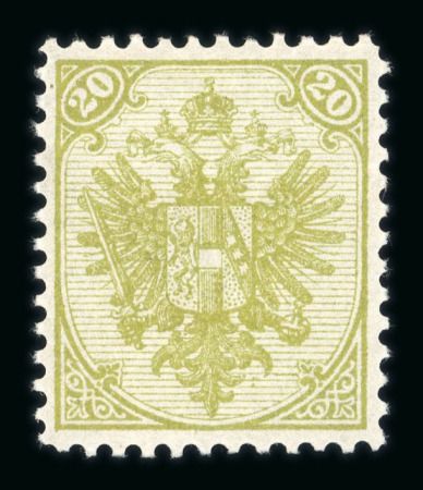 Stamp of Bosnia and Herzegovina » Austrian Post Offices Bosnia, Bosnien-Herzegowina, 1879 Steindruck 20Kr