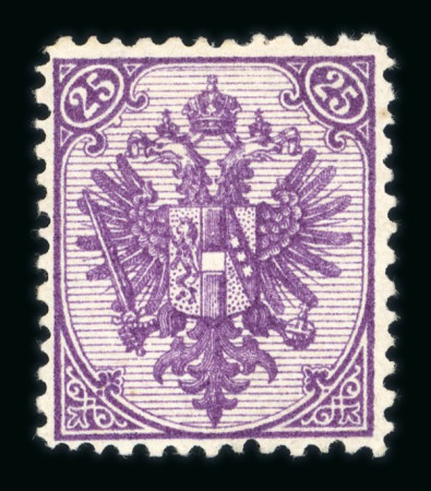 Stamp of Bosnia and Herzegovina » Austrian Post Offices Bosnia Bosnien-Herzegowina, 1879-90 Steindruck Lot