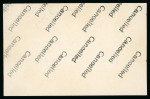 1933 Airmail 1m to 30m group of eight imperf. control blocks of four.