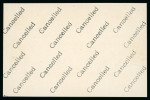 1933 Airmail 1m to 30m group of eight imperf. control blocks of four.