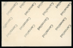 1933 Airmail 1m to 30m group of eight imperf. control blocks of four.