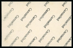 1933 Airmail 1m to 30m group of eight imperf. control blocks of four.