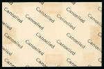 1933 Airmail 1m to 30m group of eight imperf. control blocks of four.