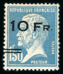 Stamp of France » Poste Aérienne 1928, Poste Aérienne Y&T n°4a, Pasteur 10f sur 1f50