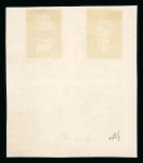 Stamp of Egypt » 1922-1936 King Fouad I Definitives » Essays 1922 Essays of Harrison & Sons: 50m silver grey, imperforate