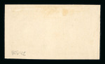 Stamp of Egypt » 1922-1936 King Fouad I Definitives » Essays 1922 Essays of Harrison & Sons: 50m dark brown, imperforate pair, on ungummed unwmkd paper