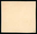 Stamp of Egypt » 1922-1936 King Fouad I Definitives » Essays 1922 Essays of Harrison & Sons: 15m brown, small format with lotus columns, right marginal block of four, on ungummed and unwatermarked paper