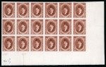 Stamp of Egypt » 1922-1936 King Fouad I Definitives » Issued Stamps 1923-24 First Portrait Issue: 5m red-brown, mint and