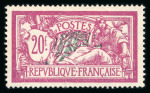 Stamp of France » Collections 1900-1900, lot de timbres semi-modernes comprenant