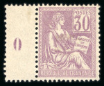 Stamp of France » Collections 1900-1900, lot de timbres semi-modernes comprenant