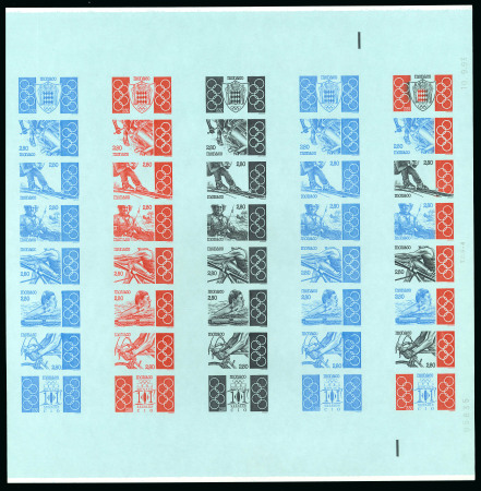 Stamp of Colonies françaises » Monaco 1993, 101e Session du Comité Olympique International