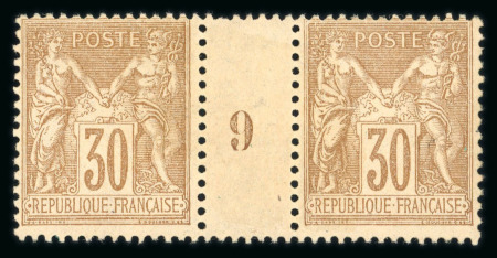Stamp of France » Collections 1877-1900, collection de 84 millésimes complets principalement