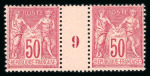 Stamp of France » Collections 1877-1900, collection de 84 millésimes complets principalement