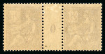 Stamp of France » Collections 1900-1903, belle collection de 62 paires avec millésimes