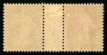 Stamp of France » Collections 1903-1920, belle collection de 72 paires avec millésimes