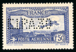 Stamp of France » Poste Aérienne 1903-1920, accumulation de timbres de la poste aérienne