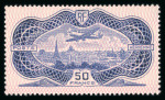 Stamp of France » Poste Aérienne 1903-1920, accumulation de timbres de la poste aérienne