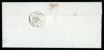 Stamp of France » Lettres Classiques 1849, lettre affranchie d'un Y&T n°3 annulé d'une grille