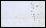 Stamp of France » Lettres Classiques 1865, lettre pour Cayenne (Guyane Française) avec bel