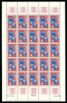 Stamp of Colonies françaises » Colonies Francaise Collections et Lots (Après Indépendance) 1965, ensemble de 2 feuilles complètes de 25 timbres