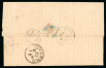 Stamp of France » Lettres Classiques 1879, lettre de Marseille pour Livourne (Italie) affranchie