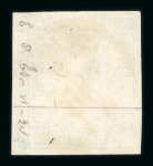 Stamp of Switzerland / Schweiz » Sitzende Helvetia Ungezähnt » 1856-57 Berner Druck (II) 1858, 40 Rp. grün, 2. Berner Druckperiode